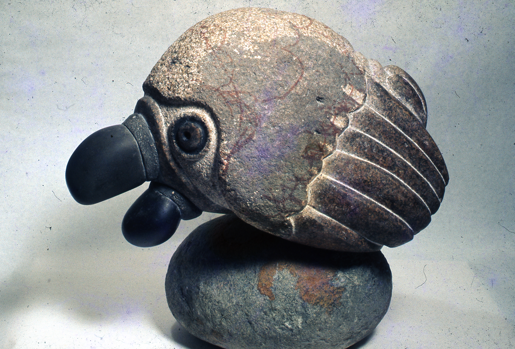 Young Bird A carved stone bird